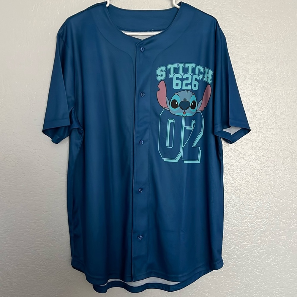 Disney Blue Stitch Men's Shirt